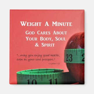 Gewicht eine Minute! Magnet-Erinnerung Magnet