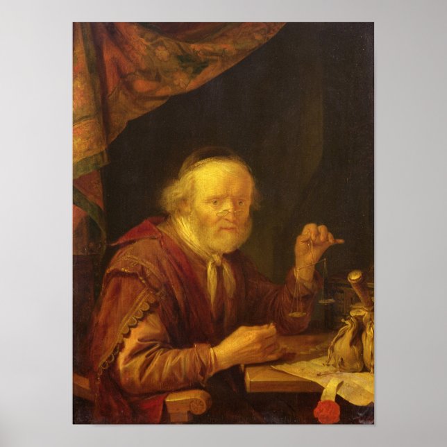 Gewicht Gold Poster (Vorne)