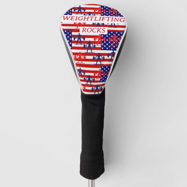 GEWICHTBELEUCHTUNG GOLF HEADCOVER (Vorderseite)
