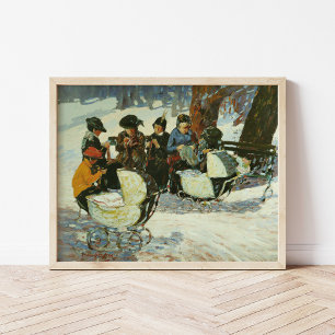 Gewichte für die Soldaten   George Luks Poster