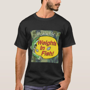 Gewichte in Fisch - Tarnmuster T-Shirt