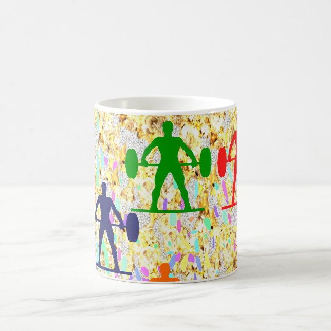 Gewichtheben   kaffeetasse (Mittel)