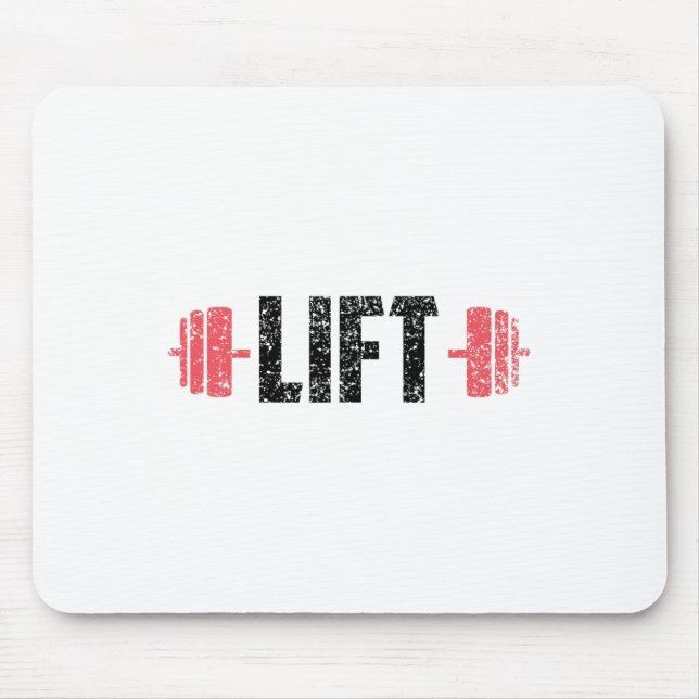 Gewichtheben Krafttraining Fitnessstudio Training  Mousepad (Vorne)