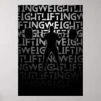 Gewichtheben | Metallische Farbe | Gym-Geschenk