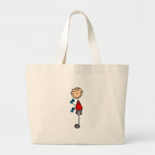 Gewichtheben T-Shirts und Geschenke Jumbo Stoffbeutel
