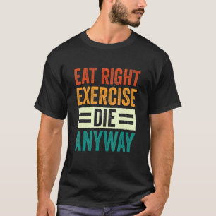 Gewichtheben von Gym Workout essen richtige Übung T-Shirt