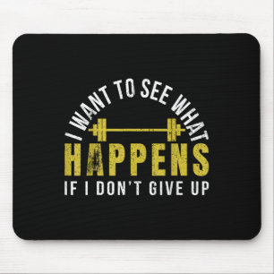Gewichtheber Bodybuilder Muskel Hantelübung  Mousepad