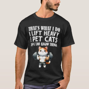 Gewichtheber WAS ICH TUE HEBE SCHWERES UND STREICH T-Shirt