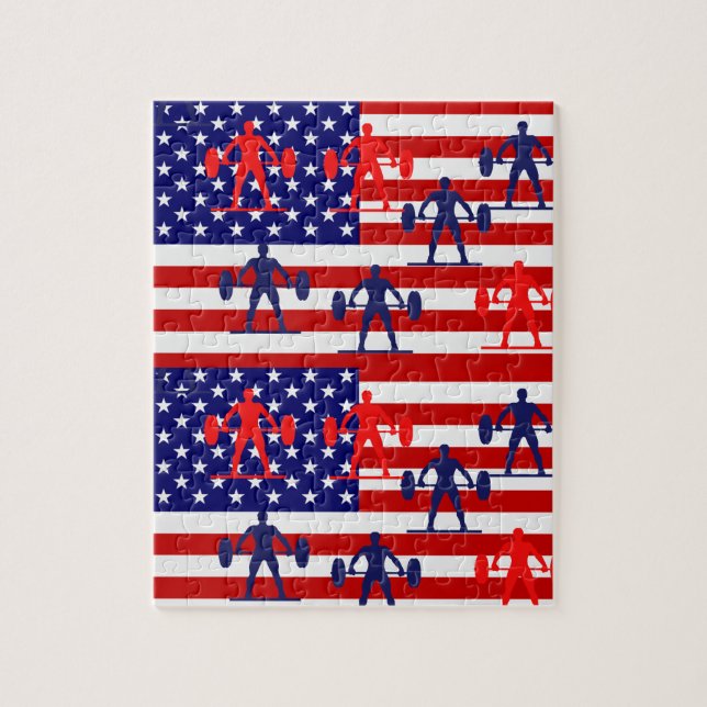 GEWICHTLIFTUNG PUZZLE (Vertikal)