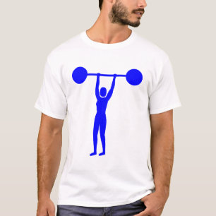 Gewichtsabnahme 02 - Blau T-Shirt