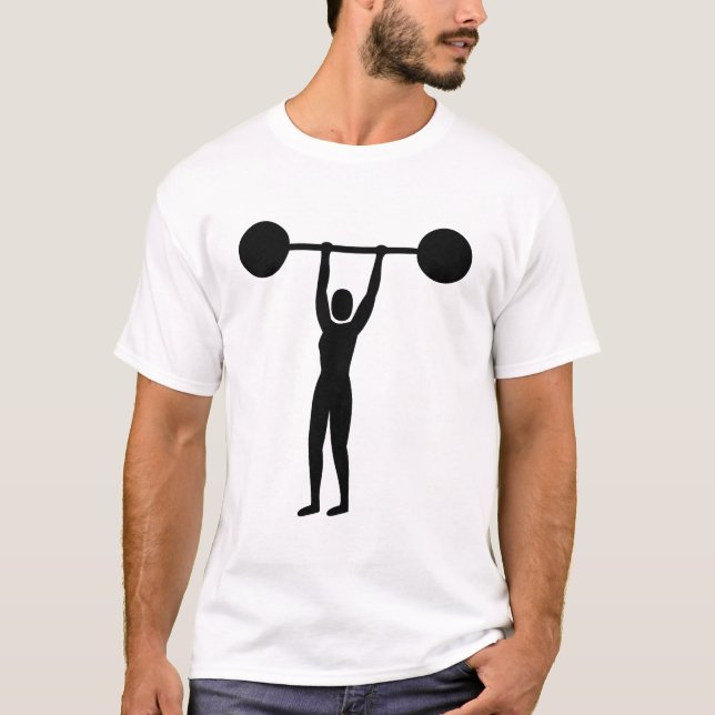 Gewichtsabnahme 02 - Schwarz T-Shirt (Vorderseite)