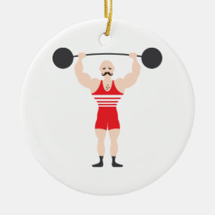 Gewichtsabnahme Keramik Ornament