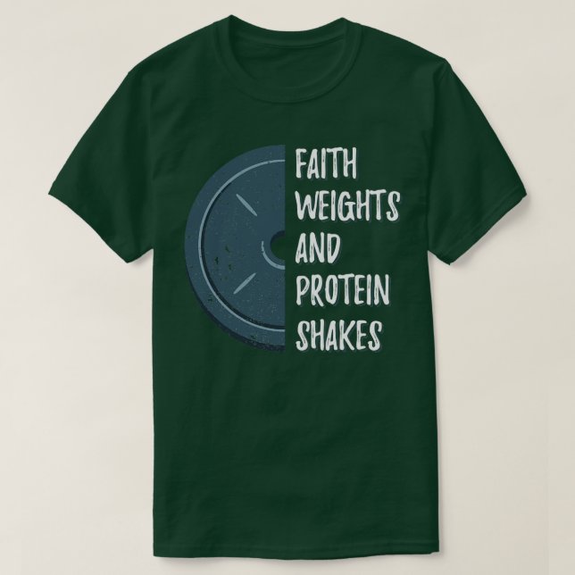 Gewichtsabnahme Protein Shake Fitness Lover Gesche T-Shirt (Design vorne)