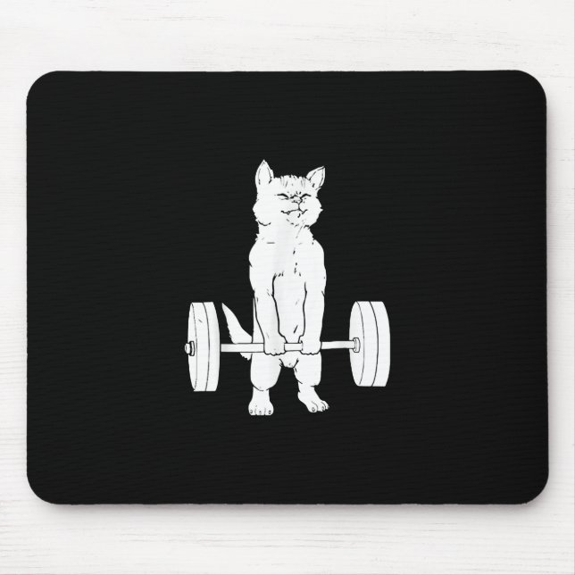 Gewichtsabnahme und Fitnessraum Mousepad (Vorne)
