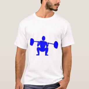 Gewichtsabnehmer 01 - Blau T-Shirt