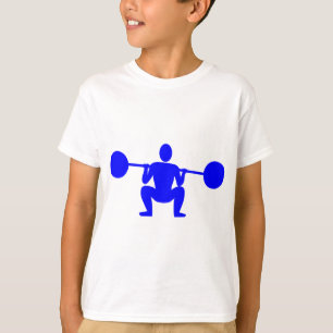 Gewichtsabnehmer 01 - Blau T-Shirt