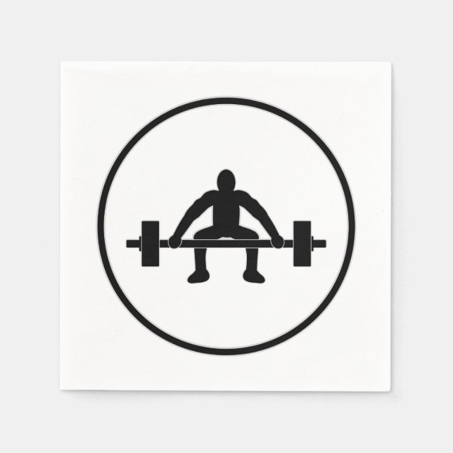 Gewichtsbegrenzung Serviette (Vorderseite)