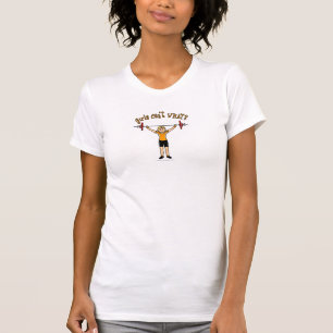Gewichtslifter (Blondine) T-Shirt