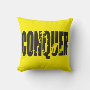 Gewichtslifting-Motivation - KONQUENT Kissen