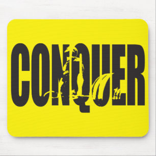 Gewichtslifting-Motivation - KONQUENT Mousepad
