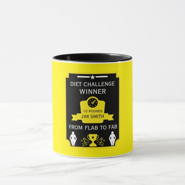 Gewichtsverlust - Begrüßung Tasse (Zentrum)