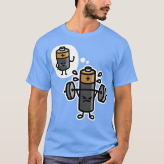 Gewichtszunahme Akkupositive Einstellung lustige F T-Shirt