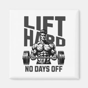 Gewichtszunahme Bodybuilding Gym Motivation Sprich Magnet