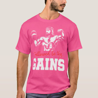 Gewichtszunahme Bodybuilding ist erlaubt, wenn Sie T-Shirt