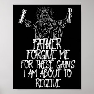 Gewichtszunahme Bodybuilding verzeihen mir diese G Poster