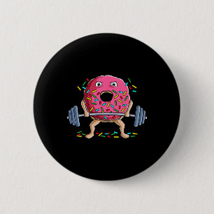 Gewichtszunahme Funny Gym Bodybuilding Deadlift Button