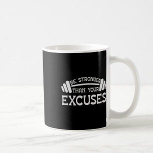 Gewichtszunahme Motivierend Workout und Gymnastika Kaffeetasse