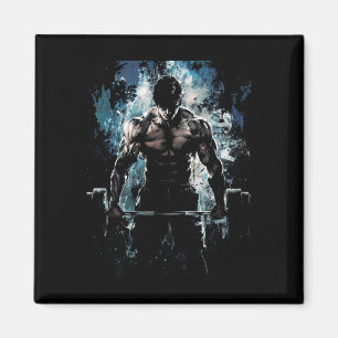Gewichtszunahme Muskel-Fitness-Fitness Trainingsst Magnet