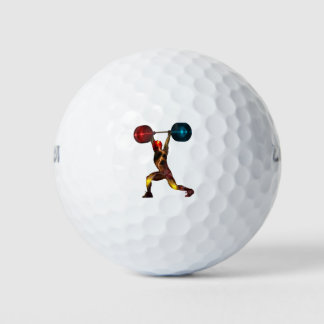 Gewichtszunahme und gesunder Lebensstil Golfball