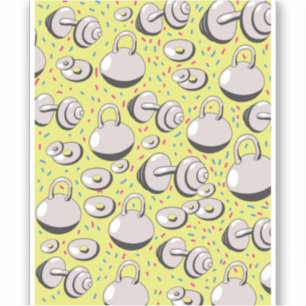 Gewichtungsmuster Aufkleber