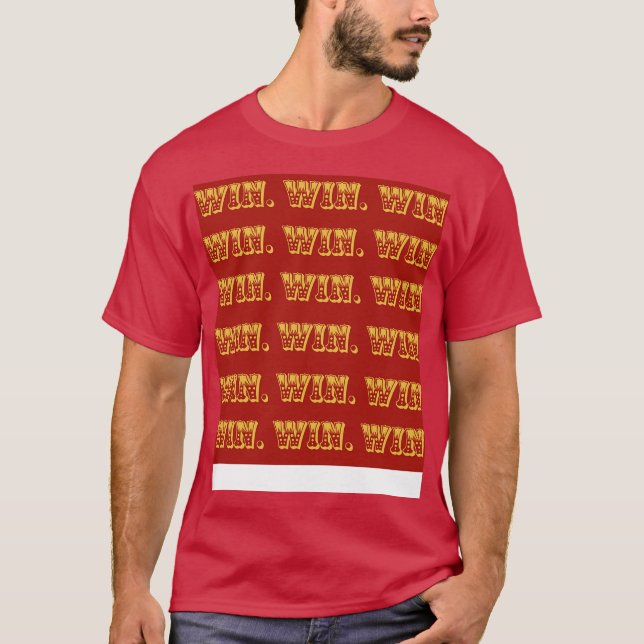 Gewinn Gewinn Gewinn T-Shirt (Vorderseite)