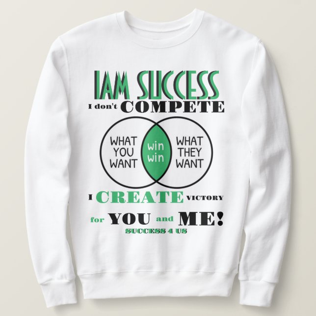 GEWINN GEWINN SWEATSHIRT (Design vorne)