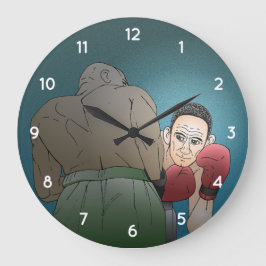 Gewinne oder Verlust Große Wanduhr