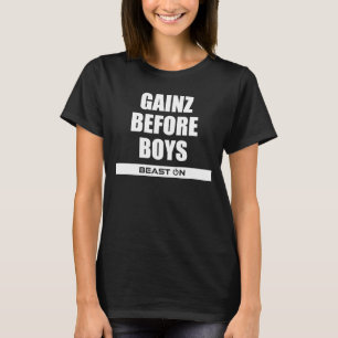 Gewinne vor Jungs Fitness Gym Bodybuilding Motivat T-Shirt