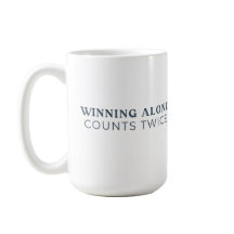 Gewinnen Allein Zählt Doppelt Tasse