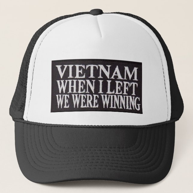 GEWINNEN, ALS ICH VERLIESS TRUCKERKAPPE (Vorderseite)