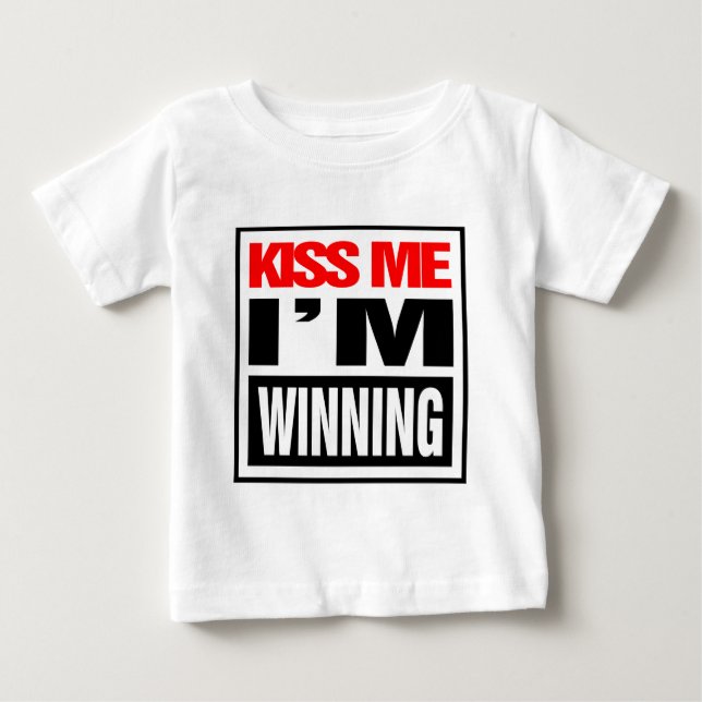 GEWINNEN BABY T-SHIRT (Vorderseite)