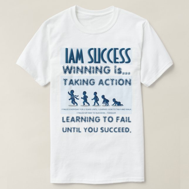 GEWINNEN IST T-Shirt (Design vorne)
