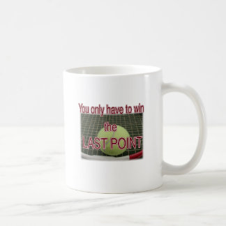 Gewinnen Sie den letzten Punkt Tasse