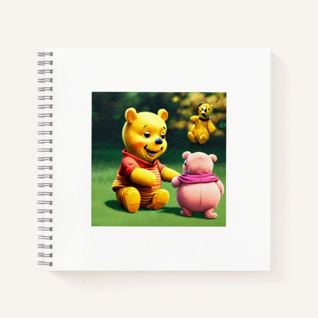 Gewinnen Sie den Pooh 4. Notizbuch (Vorderseite)