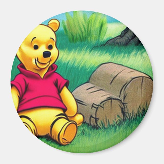 Gewinnen Sie den Pooh 5. Magnet (Vorne)