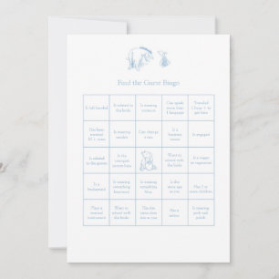 Gewinnen Sie die Pooh Finden Sie die Guest Bingo C Einladung