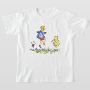 Gewinnen Sie die Pooh-Übung springt! T-Shirt