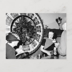 Gewinnen Sie ein Glück Vintag Las Vegas Casino Postkarte