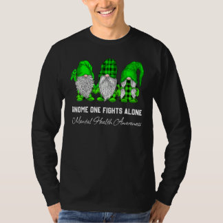Gewinnen Sie einen Kampf allein psychische Gesundh T-Shirt