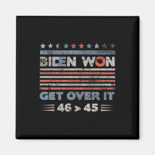 Gewinnen Sie es Pro Joe Biden Anti Trump Funny Magnet